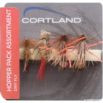 Cortland 4pk Flies, Hopper Assortment 555503307